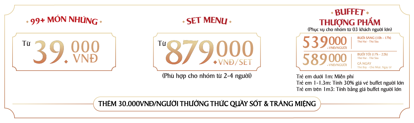 hutong giá menu
