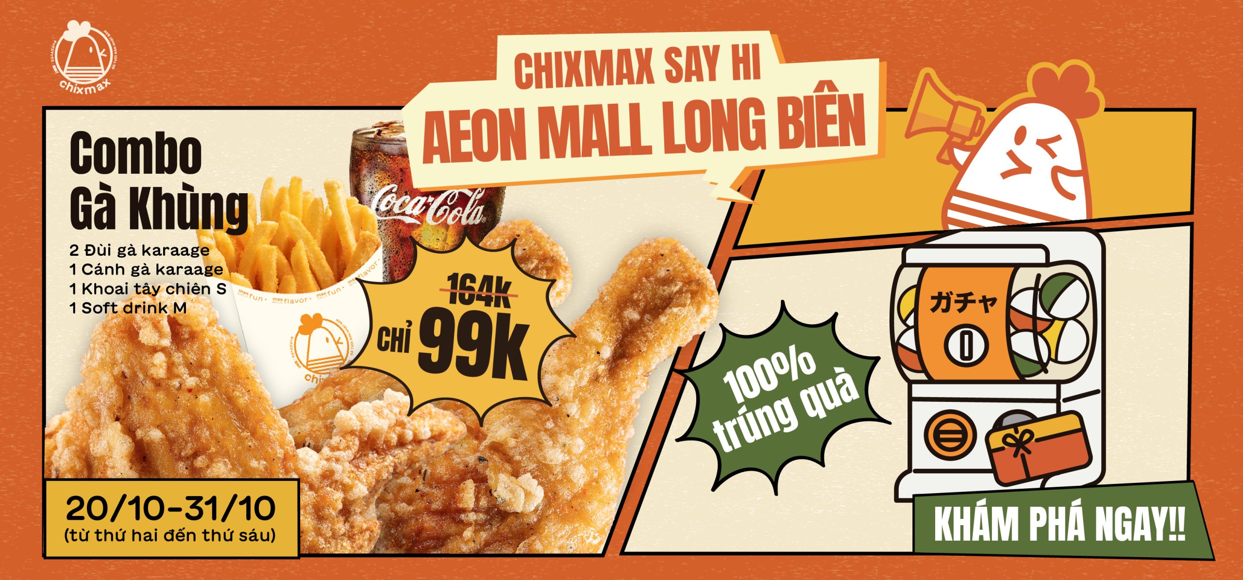 Tin Sốc: Chixmax Say Hi Aeon Mall Long Biên